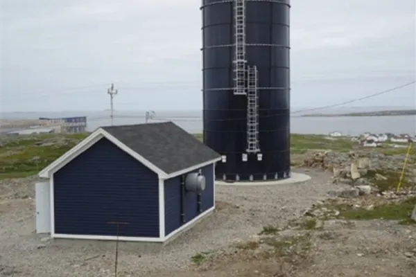 Fogo Island Inn: Water Tank and Chlorination Building