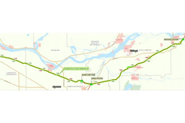 Trans Mountain Expansion Project Spread 6 Early Works, Four-Way Sweeps and Survey