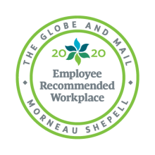 Employee Recommended Workplace Award badge